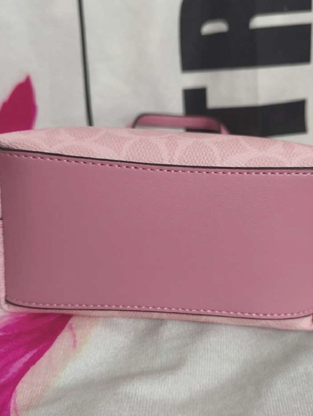 Coach Mini Pink Tote - Picture 5 of 7